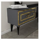 Hanah home tv polica viola anthracite