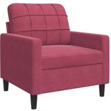  4-dijelni set sofa s jastucima crvena boja vina baršunasti | shoptok.hr