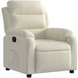 Maison Chic Naslanjač - Relax naslanjač krem žamet, (22061359) | Shoptok.si