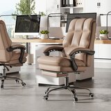  Ergonomska uredska stolica s uvlačivim osloncem za noge, direktorska stolica | shoptok.hr