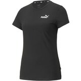 Puma ESS+EMBROIDERY TEE Ženska majica, crna, veličina | shoptok.hr