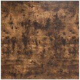  za kavu s ladicama dimljeni hrast 100x100x40 cm | shoptok.hr