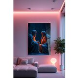 WALLXPERT Hhlneon0014 - Višenamenska Dekorativna Slika od Temperiranog Stakla 50 x 70 cm | Eponuda.com