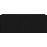  Set TV komoda Zidne 7 pcs Crni hrast 100 x 30 x 30 cm | shoptok.hr