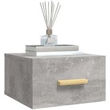  Zidni noćni ormarići 2 kom Siva betona 35 x 35 x 20 cm | shoptok.hr