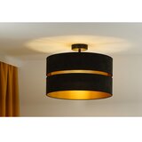  Duolla - Plafonski luster DUO 1xE27/15W/230V prečnik 40 cm crna/zlatna | Eponuda.com