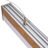 Brilagi LED luster na sajli GARDALINE LED/100W/230V hrast | Eponuda.com