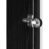 vidaXL Kreveta Crni hrast 35 x 37 x 76 cm Konstruirano drvo | shoptok.hr