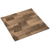  Podni tepih 20 pcs Smeđa 50 x 50 cm PP - Smeđa | shoptok.hr