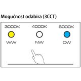  SVJETILJKA ZIDNA NADGRADNA LED 90002E-YH 3CCT TESLIGHT | shoptok.hr