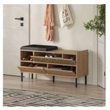 Hanah home heaton shoe bench - sapphire, oak sapphireoak shoe cabinet | ePonuda.com