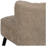 Ixia Bež fotelj iz šenilje Glam – | Shoptok.si