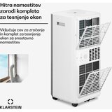 Klarstein AireLux mobilna klimatska naprava | 9000 BTU | 31 cm | 33 m² | Energijski razred A | Shoptok.si