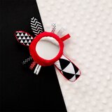 Canpol Sensory kontrastna piskajoča igrača z ogledalom 0m+ 1 kos | Shoptok.si