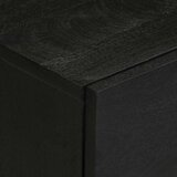  Noćni ormarić crni 50x33x62 cm od konstruiranog drva | shoptok.hr