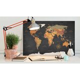 Slika na plutenoj podlozi - Secrets of the Earth [Cork Map] 90x60 | shoptok.hr