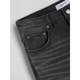 Reserved - Slim traperice isprana izgleda - siva | shoptok.hr