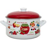 Emajlirana šerpa Jagoda 24cm i 6l | ePonuda.com