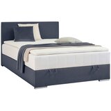CARRYHOME POSTELJA Z VZMETNICO 140 cm x 200 cm , tekstil temno modra Cene