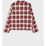 Sinsay Božićna flanelska pidžama na kockice | shoptok.hr