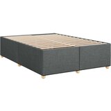  Krevet s oprugama i madracem tamnosivi 140x190 cm od tkanine | shoptok.hr