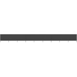vidaXL Vjetrobran s 9 panela od tkanine 1200 x 80 cm antracit Cijene
