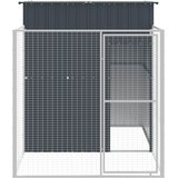  Kućica za pse s igralištem antracit 165 x 251 x 181 cm čelična | shoptok.hr