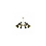 Vesta 230 visilica 8*E14 black/gold | Eponuda.com
