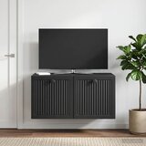 TV ormar za zid Zidne Crna 59,5 x 41 x 30 cm Konstruirano drvo | Eponuda.com