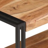 TV ormarić 120 x 30 x 40 cm od masivnog bagremovog drva | shoptok.hr