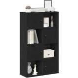 vidaXL Regal za knjige crni hrasta 60x24x101,5cm od konstruiranog drva Cijene