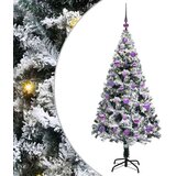  Umestno božično drevo Zelena 150 cm PVC, jeklo in plastika | Shoptok.si