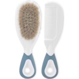 Lorelli baby care cesalj i cetka sa prirodnim vlasima - moonlight blue ( 10240350002 ) | ePonuda.com
