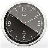Mebus 19813 radio wall clock black/silver Cijene