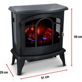 Alpina ELEKTRIČNI KAMIN VICENZA LED 3D 1800W | Eponuda.ba