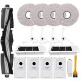 INORCO 17 kosov Krpe za brisanje Filtri Stranske krtae Hepa Filter Krpa za brisanje Nadomestni komplet vrek za prah Zdruljiv X2/X2 Omni/X2pro/DEX86, (21985331) | Shoptok.si