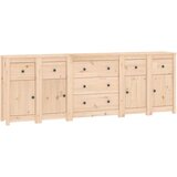  Komoda 230x35x80 cm trdna borovina, (20803895) | Shoptok.si
