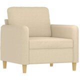  3-dijelni set sofa s jastucima krem od tkanine | shoptok.hr