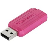 Verbatim USB DRIVE 2.0 PINSTRIPE USB stick 128 GB ružičasta 49460 USB 2.0 Cijene