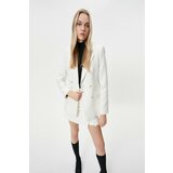 Koton Women's Blazer Jacket Off White cene