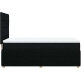  Box spring krevet s madracem crni 80 x 200 cm od tkanine | shoptok.hr