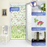 Maximex Crvena/zelena zavjesa za vrata 90x190 cm Roses – | shoptok.hr