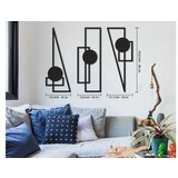WALLXPERT set ukrasnih metalnih dodataka (3 komada) trident APT426 | ePonuda.com