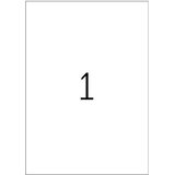  HERMA A3 labels transparent crystal-clear 297x420 mm transparent clear film glossy 50 pcs. | shoptok.hr