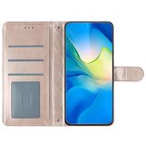 INORCO Za Tecno Pop 7 Pro 4G šivanje črte Rhombus usnjena torbica denarnica stojalo odporen na udarce ovitek za telefon, (22035294) | Shoptok.si