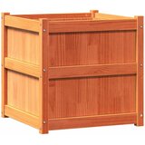  Vrtna sadilica voštano smeđe boje 60 x 60 x 60 cm od borovine | shoptok.hr
