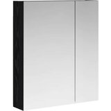  Kupaonski ormar s ogledalom Crni hrast 60 x 14,5 x 70 cm | shoptok.hr