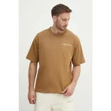 Polo Ralph Lauren Bombažna kratka majica moška, rjava barva, 710950133001