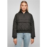UC Ladies Women's Oversized Diamond Quilted Tug Jacket Black | shoptok.hr
