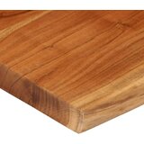 Stolna Mizna plošča 40x40x3,8 cm kvadratna trdna akacija naravni rob, (21410669) | Shoptok.si